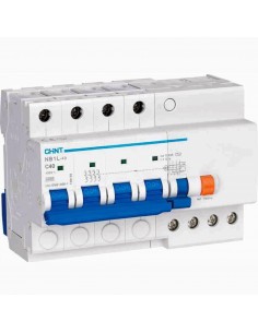 Disjoncteur DIFF NB1L-63 4P C50 300mA AC 6kA CHINT