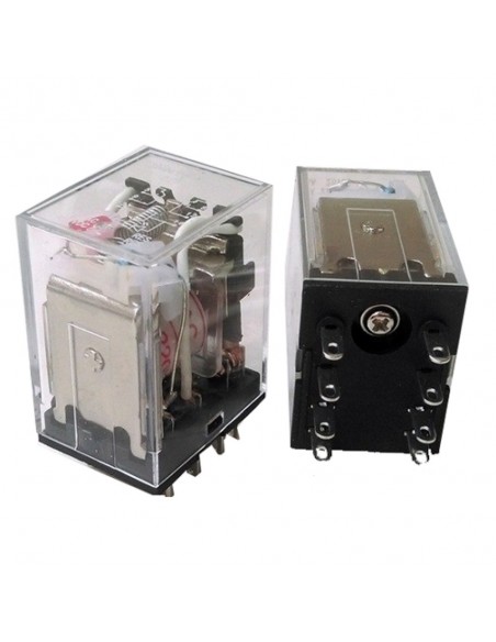 Relais a broche 4Z contacts JZX-22F/4Z PLU AC110V