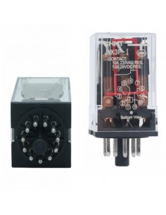 Relais a broche 4Z contacts JZX-22F/4Z  DC12V