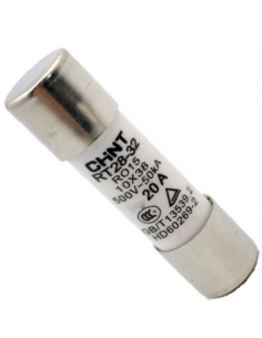Fusible Cylindrique 10X38 RT28-63 20A gG CHINT