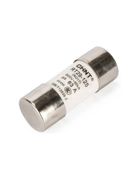 Fusible Cylindrique 22X58 RT29-125 63A gG CHINT