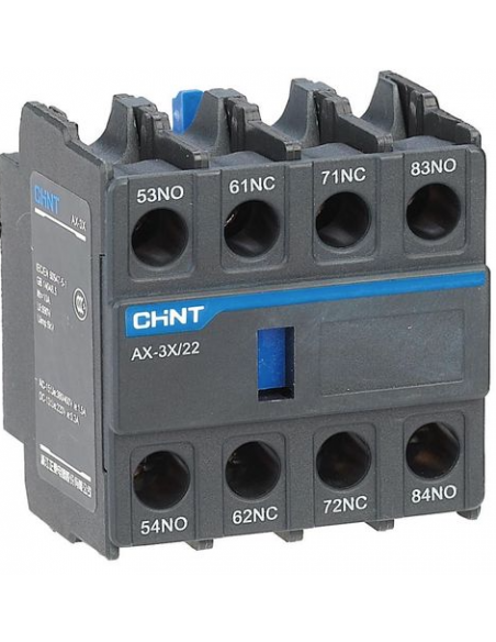 AX-3X/20 Bloc Contact auxiliaire frontale 2NO pour contacteur NXC