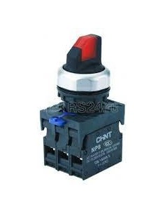 NP8-10XD/21 Interrupteur sélecteur 2 positions 1NO VERT lumineux 24VAC/DC IP65