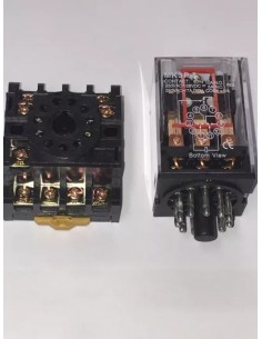JMK3P-I AC24V Relais 11 broches 3 contacts Rond (10A) CHINT