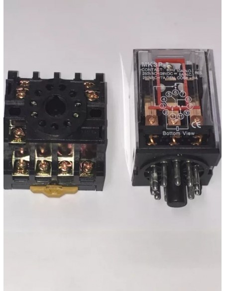 JMK3P-I AC24V Relais 11 broches 3 contacts Rond (10A) CHINT