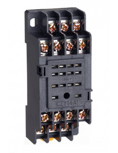 CZY14B Socle pour Relais à 14 broches JZX-22F/4Z