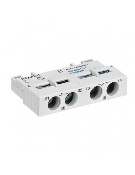 NS2-AE11 1NO+1NC Bloc contacts Auxiliaires Frontale