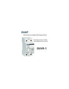 protecteur de retard de surtension et de sous-tension, auto-réinitialisation OUVR-1 32A 1P+N