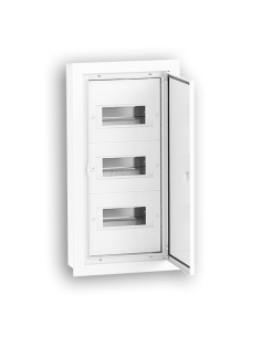 COFFRET DIST (2x8+1x7) 23md P90 ENC IP54 CLASSE 2 PORT- ALU QUITERIOS