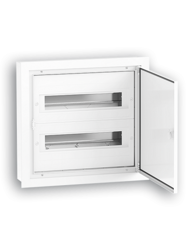 COFFRET DIST(2x16]  32 md P90 ENC IP54 CLASSE 2 PORT- ALU QUITERIOS