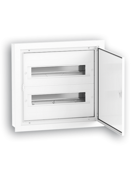 COFFRET DIST(2x16]  32 md P90 ENC IP54 CLASSE 2 PORT- ALU QUITERIOS