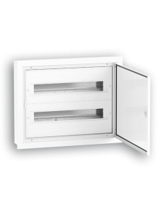 COFFRET DIST (2x20) 40md P90 ENC IP54 CLASSE 2 PORT- ALU QUITERIOS