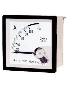 Ampermetre analogique à lecture par TI 200/400/5A