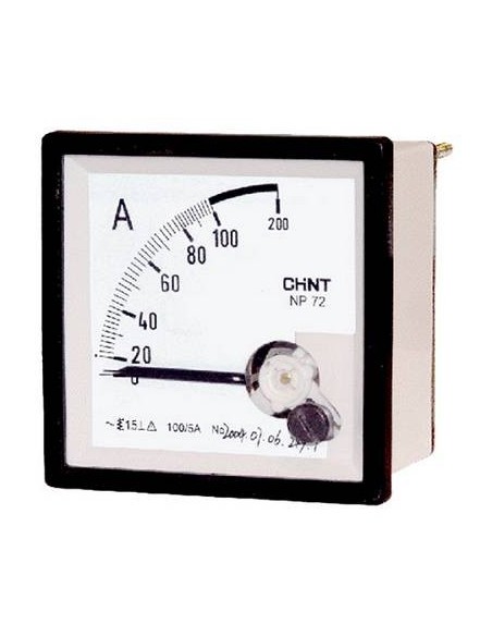 NP72-A  Ampermètre analogique à lecture par TI 300/600/5A