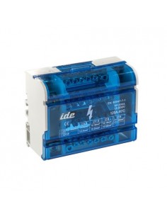 NTJ2  125/407 Bloc de distribution 4P x 7 trous  125A