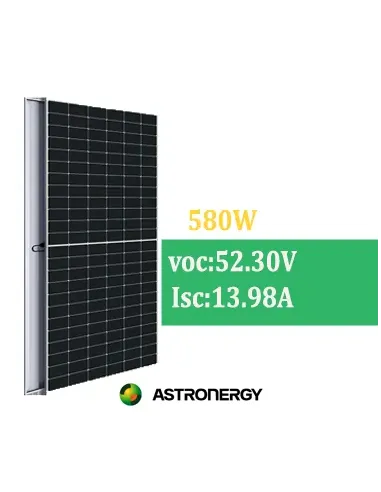 Module  (ou panneau ) photovoltaïque  ASTRO N5 - 580Wc -72Monofacial Double Glass