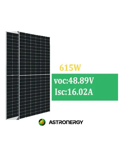 Module (ou panneau ) photovoltaïque ASTRO N7 - 615Wc -  Bifacial Double Glass