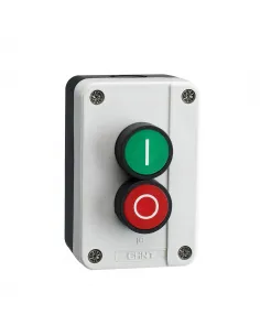 Boite a 2 bouton VERT+ROUGE NP2-B211