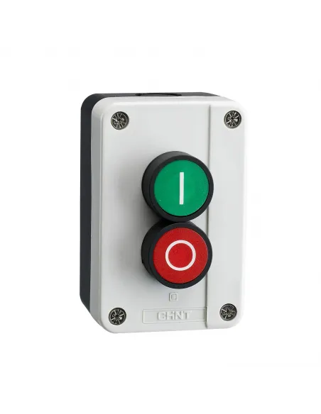 Boite a 2 bouton VERT+ROUGE NP2-B211