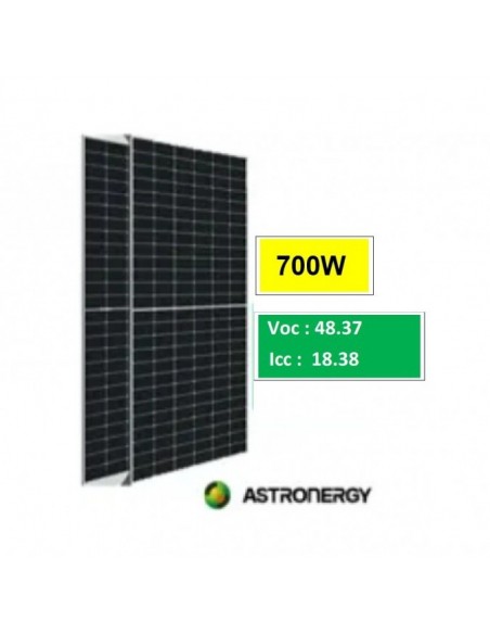 Module (ou panneau ) photovoltaïque ASTRO N8 - 700Wc -66 Bifacial Double Glass