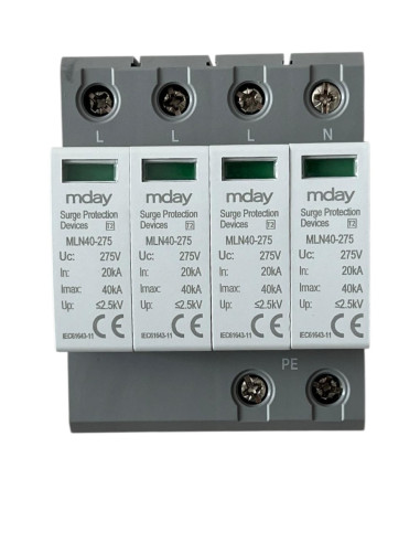 Parafoudre AC 275V 4P 20KA MDAY