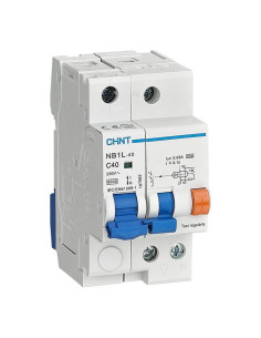 Disjoncteur DIFF NB1L-40 1P+N C16 300mA AC 6kA