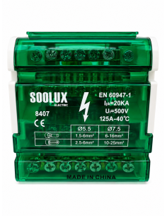 Répartiteur 125 A 4 x 7