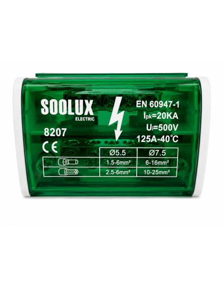 Répartiteur  125 A 2 x 7