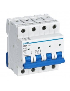 Disjoncteur NB1-63H 4P C63 10kA