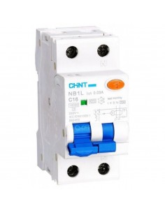 Disjoncteur DIFF NB1L-40 1P+N C16 30mA AC 6kA
