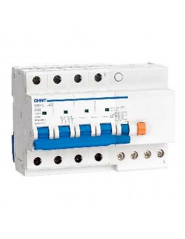Disjoncteur DIFF NB1L-40 4P C50 300mA AC 6kA