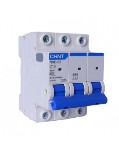 Disjoncteur NXB-63 3P C16 6kA