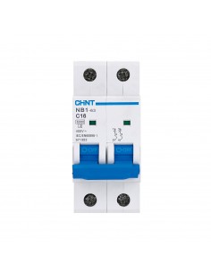 Disjoncteur MCB NB1-63 2P C6 6kA