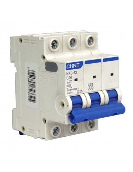 Disjoncteur NXB-63 3P C20 6kA