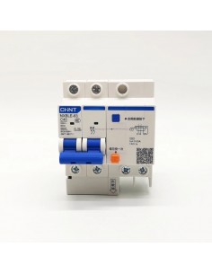 Disjoncteur RCBO-NXBLE-63_2P_C20_30mA CHINT