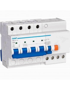 Disjoncteur RCBO NB1L-40 4P C25 30mA CHINT