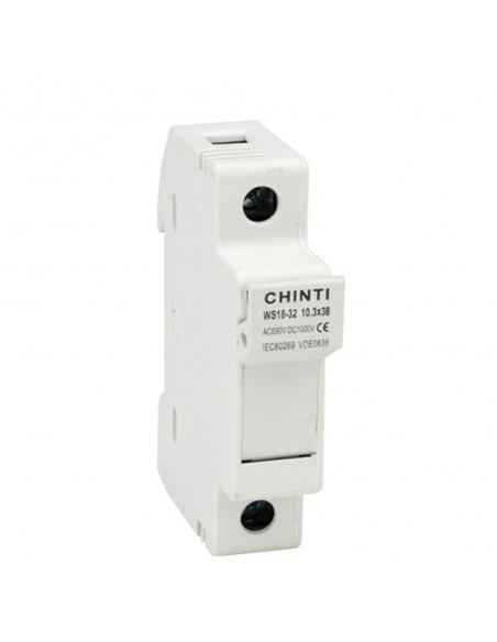 Porte fusible cylindrique taille 10x38 RT28N-32 2P