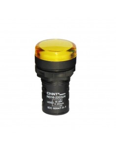 Voyant lumineux ND16-22DS/4 AC 220V JAUNE CHINT