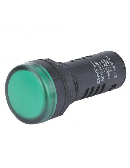 Voyant lumineux ND16-22DS/2 AC/DC 24V VERT CHINT