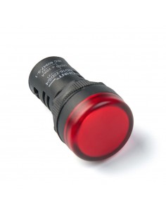Voyant lumineux ND16-22DS/2 AC/DC 12V ROUGE CHINT