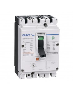 DISJONCTEUR COMPACT REGLABLE NM8N-400S TM 3P 400A 50kA CHINT