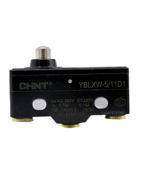 Micro switch type poussoir court CHINT YBLXW-5/11D1