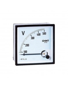 Voltmètre Analogique NP72-V 500V CHINT