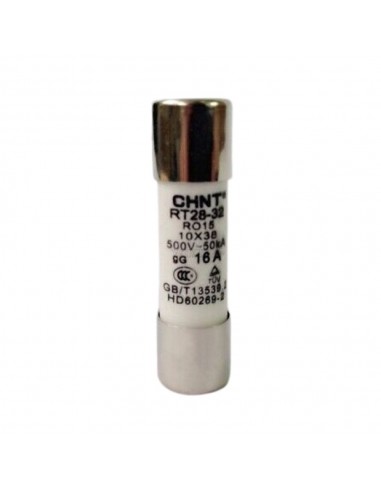 Fusible cylindrique 10*38 RT28-32 16A gG/gl  CHINT