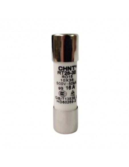 Fusible cylindrique 10*38 RT28-32 16A gG/gl  CHINT
