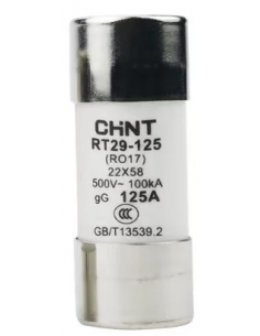 Fusibles Cylindriques 22*58 gG/gL 125A CHINT
