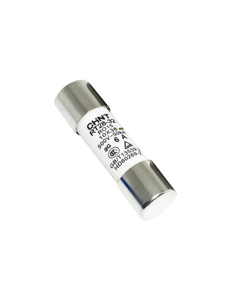 Fusible Cylindrique 10X38 RT28-32 6A gG CHINT